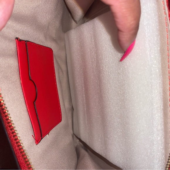 Cherry Red Crossbody Purse - Picture 6 of 10